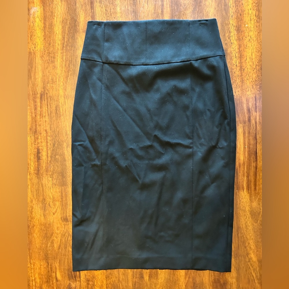 Express high waisted black pencil skirt size 2